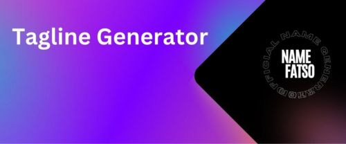 tagline generator